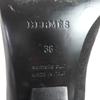 Great HERMES Knee-high boots Ilona black leather Women 36 232007Z Used