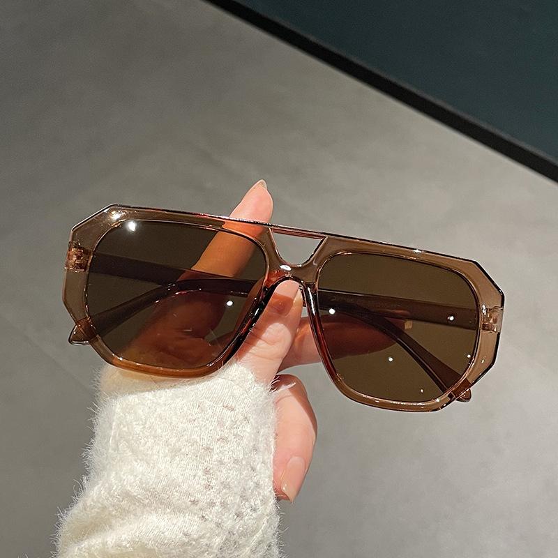 New Vintage Square Sunglasses Women Men PC Frame Retro Shades Fashion Sun Glasses Female Special Shaped Oculos De Sol for Male