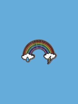 Pindex Rainbow Pin Badge