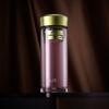 TAIC Double-Layer Glass Tea Cup with Titanium Infuser