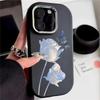 Butterfly Suitable for Apple 15pro Europe and America 16promax Mobile Phone Case Iphone14 Creative 13mini12