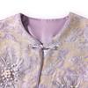 2026 Stylish Spring Cardigan Vest for Moms: New Chinese & National Style, Perfect for Middle-aged & Elderly in Spring/Autumn