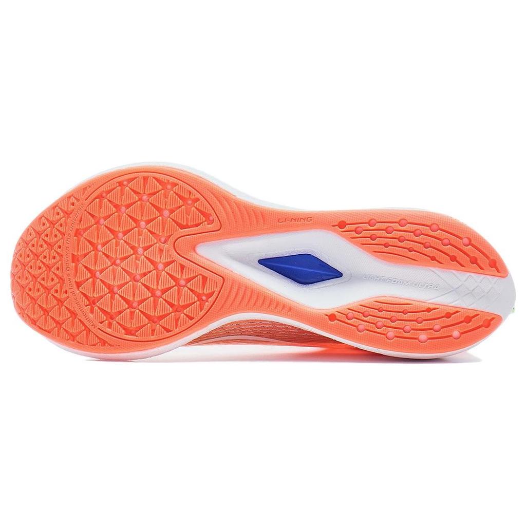 Li Ning Red Rabbit 6 Pro Running Shoes Women Sneakers Fluorescent-Melon-Orange ARMT044-6