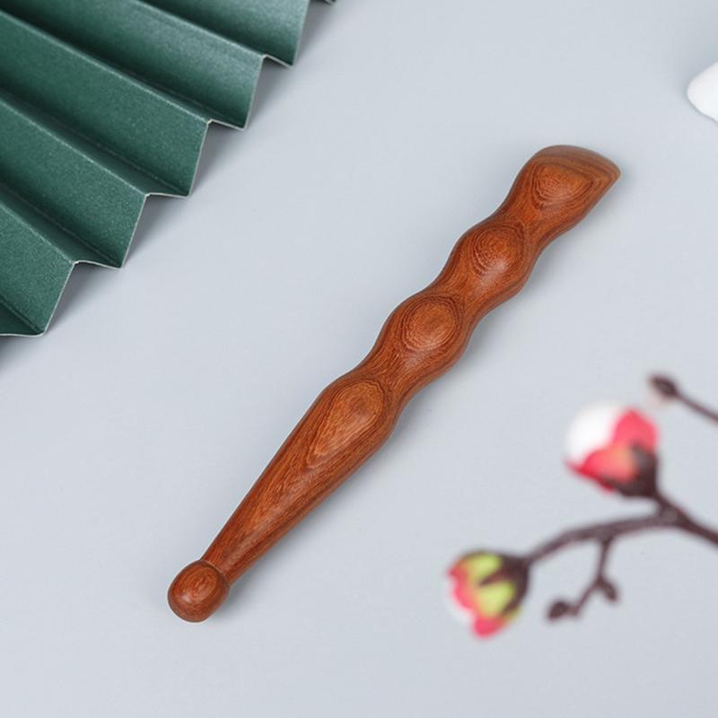 1Pc Gua Sha Point Massage Tools Sandalwood Foot Massager Physiotherapy Deep Tissue Massage Relax Acupressure Pen