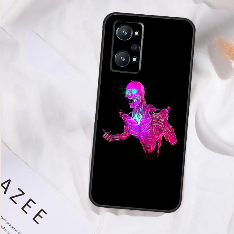 Skull Trippy Octopus Case For Realme 15 12 11 13 14 Pro Plus GT6 GT7 Pro C55 C51 C25 C63 C61 C65 C67 C53 C71 C75
