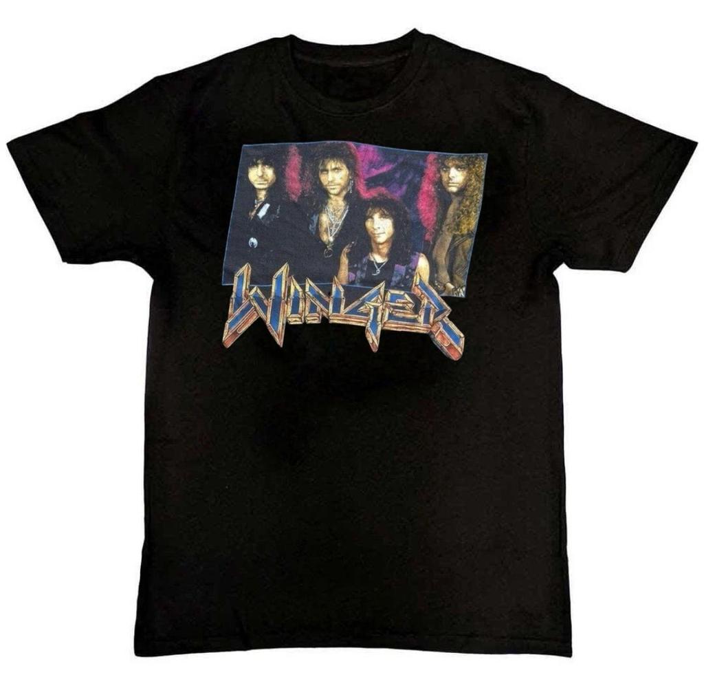 Retro Winger Band Concert Graphic Print Unisex Mens T-Shirt
