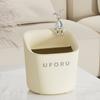 Small Trash Can With Detachable Drain Rack Multi-functional Garbage Bin For Powder Room Home