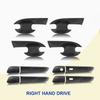 Kit Carrozzeria per ISUZU D-Max DL40 V-Cross 2024 2025 Nero Opaco Copri Fari Posteriori Accessori Esterni Auto Ricambi Auto
