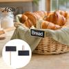 Decorative Signage for Craft Shows 10PCS Mini Blackboard Clips/Signs with Wooden Stands, Reusable Small Chalkboard Clips Stall Decorations Signs, Log