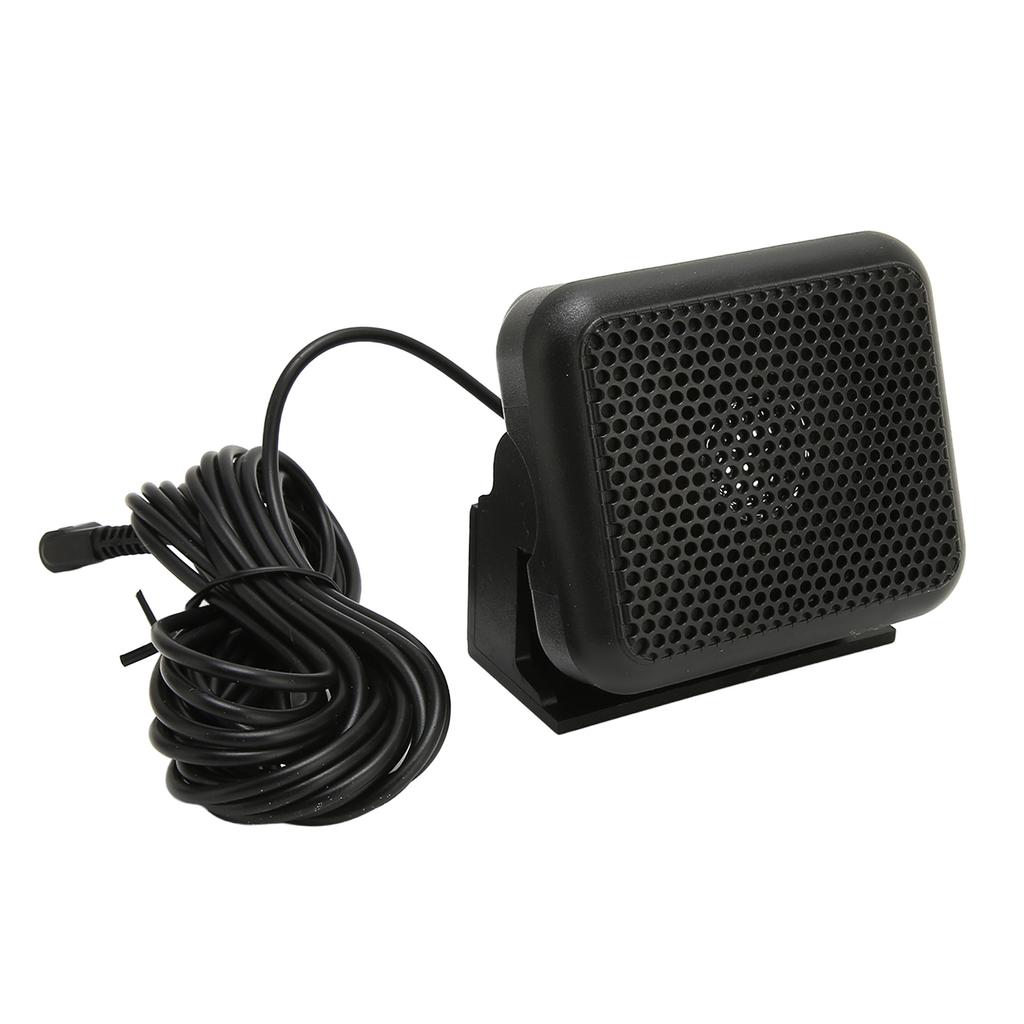 Car Radio Speaker Portable Car Radio External Speaker with 3.5mm Plug and Base for FT 7800R FT 7900R FT 8800R FT 8900R