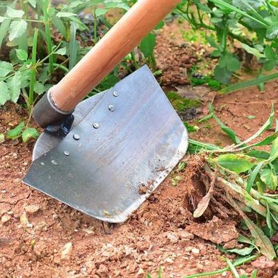 Grass Hoe Head Steel Weeding Shovel Thickened Gardening Hoe Land Plowing Vegetable Planting Multi-Use Agricultural Tools for Daily Use