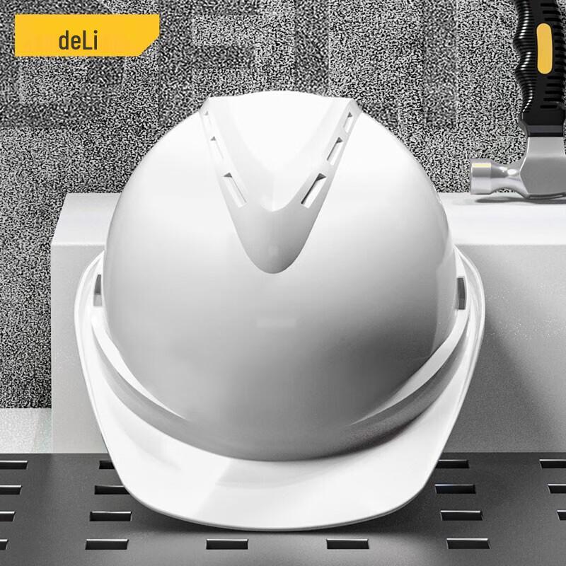 

Deli DL525014 Outdoor Work PE Safety Helmet