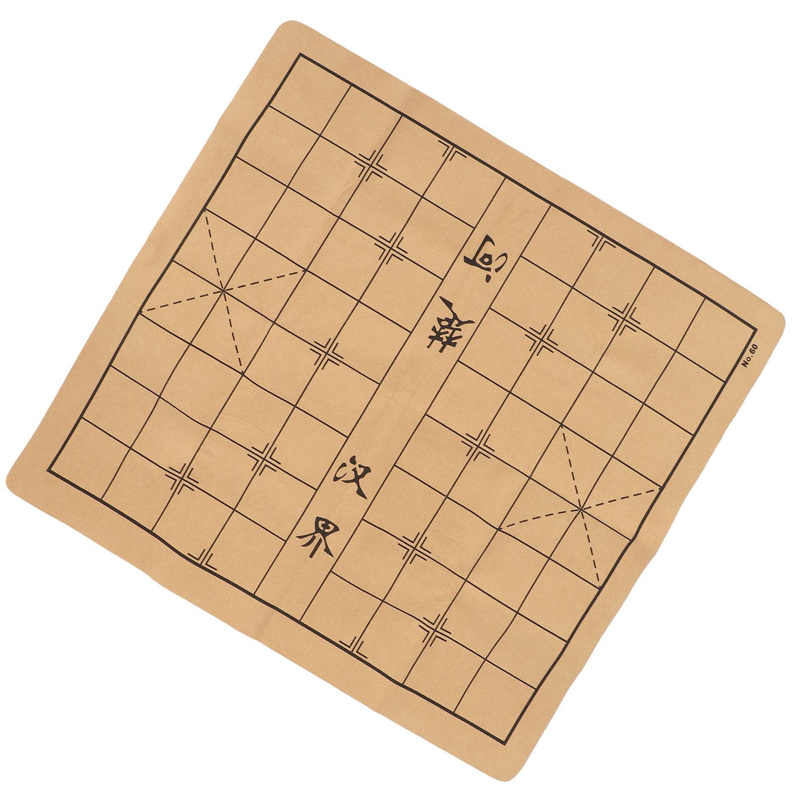 

Китайская шахматная доска из микрофибры, кожа, складная, рулонная, коврик для шахматной доски, удобная для путешествий, идеальная