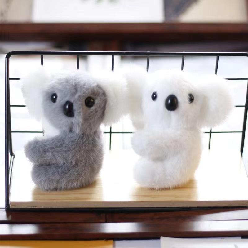 1pc Kawaii Simulation Australia Koala Plush Toy Stuffed Animal Doll Mom Baby Kids Infant Girls Toys Birthday Gift Home Decor