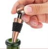 1 Piece Red Wine Stopper Zinc Alloy Silver Bronze Wine Stopper Bar Wine Set Holiday Gift Wholesale