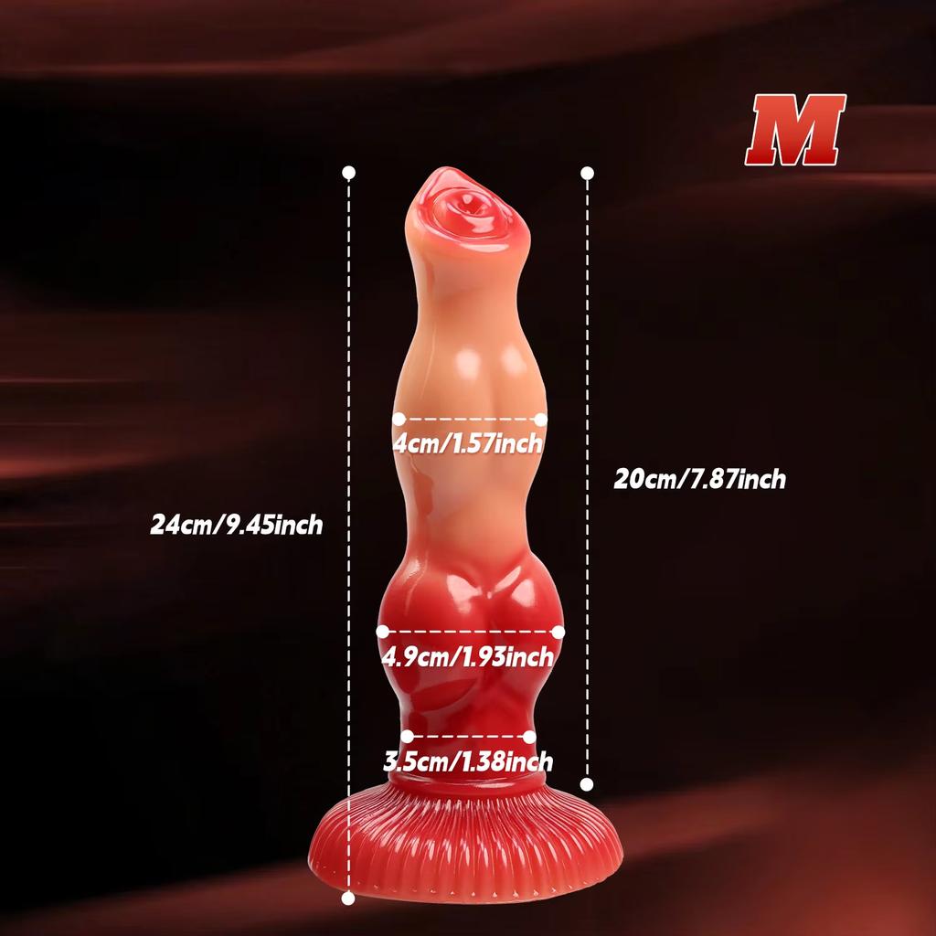 Huge Silicone Animal Dog Dildos Realistic Big Knot Penis Female Vaginal Masturbation Device Anal Plug Adults Sex Toys For Men18+