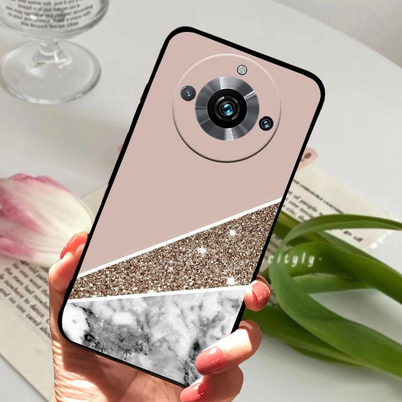 Pro pouzdro Realme 11 Pro Plus Silikonové nárazuvzdorné měkké TPU kryt telefonu Pro Realme 11 11Pro+ 5G Funda Realme11 Pro Capa Kreslený