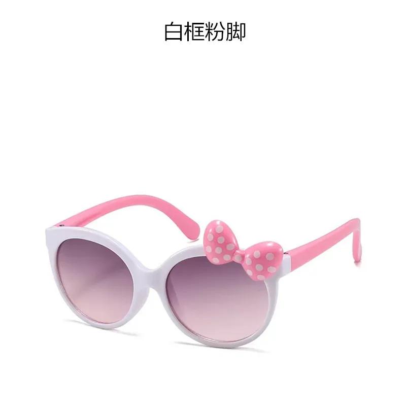 

Girls Children Sunshade Glasses For Climbing Outdoor Sports& Accessories Cute Cartoon Bowknot Sunglasses