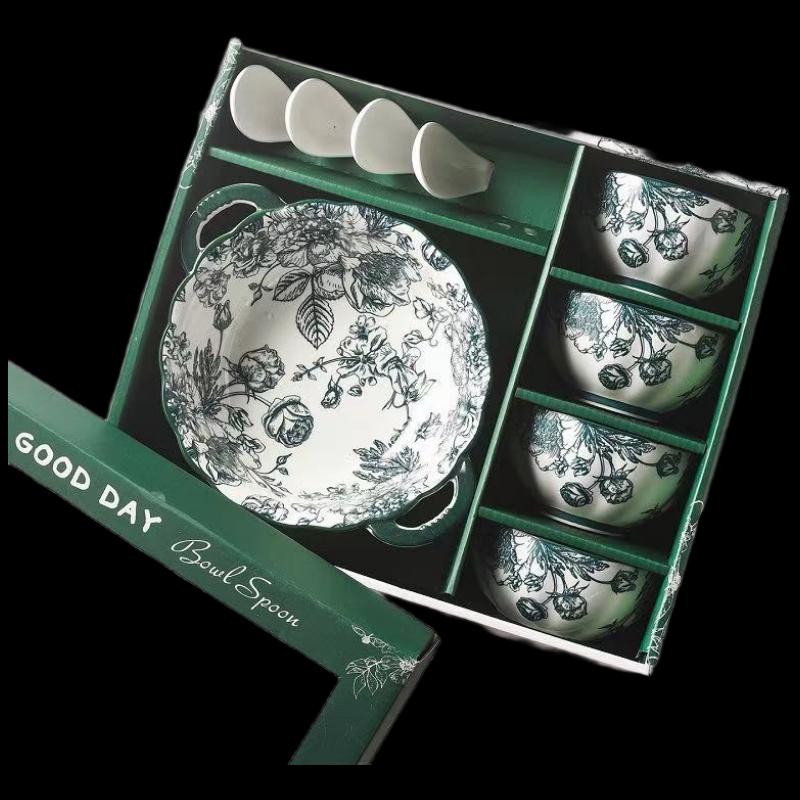 Rose Beauty Ceramic Dinnerware Set