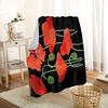 New Arrival Poppies Flower Blankets Printing Soft Blanket Throw On Home/Sofa/Bedding Portable Adult Travel Cover Blanket