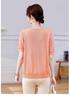 Mother’s Day Stylish Ice Silk Short-Sleeved T-shirt for Middle-Aged and Elderly Women - Summer 2026 Edition