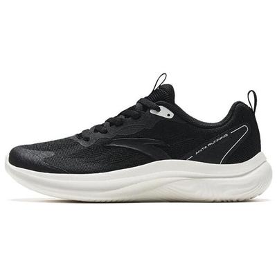 Ling Yun 1 Abrasion Resistant Slip Resistant Low Top Running Shoes Women's Black White 922335550-4
