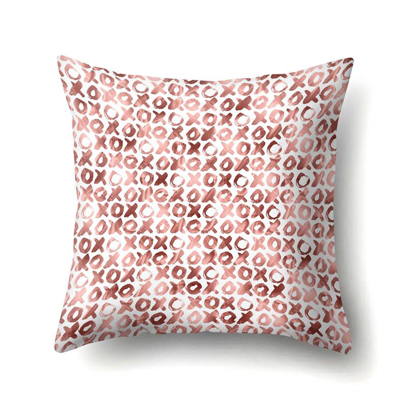 Polyester Pillowcase Automobile Decoration Home Printed Pillowcase Car Cushion Cover Bedside Pillowcase