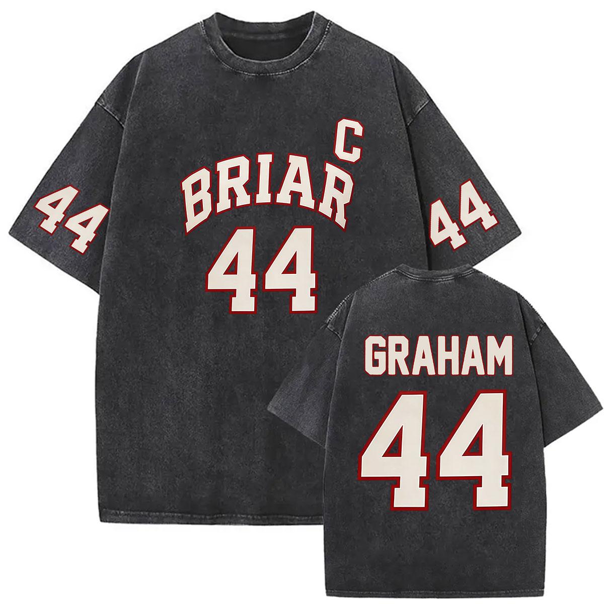 Vintage Washed Briar Hockey Briar University T Shirts OffCampus TV Series 2026 Hot Fans Gift Tshirt Men Women Oversized Tshirt S