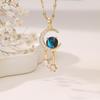 Titanium Steel Non-fading Necklace - European & American Style, Light Luxury, Versatile Korean Fashion, Perfect for Women and Girlfriend Gifts.