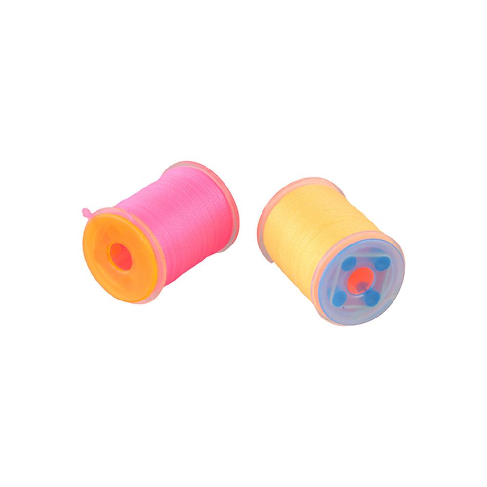 Bass 100Yard Fluorescent Fly Fishing Line Tying Thread Material Fishing Hook Line Fly Tying Thread