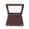 Velvet Portable Jewelry Organizer Display Earring Ring Storage Tray Box Case