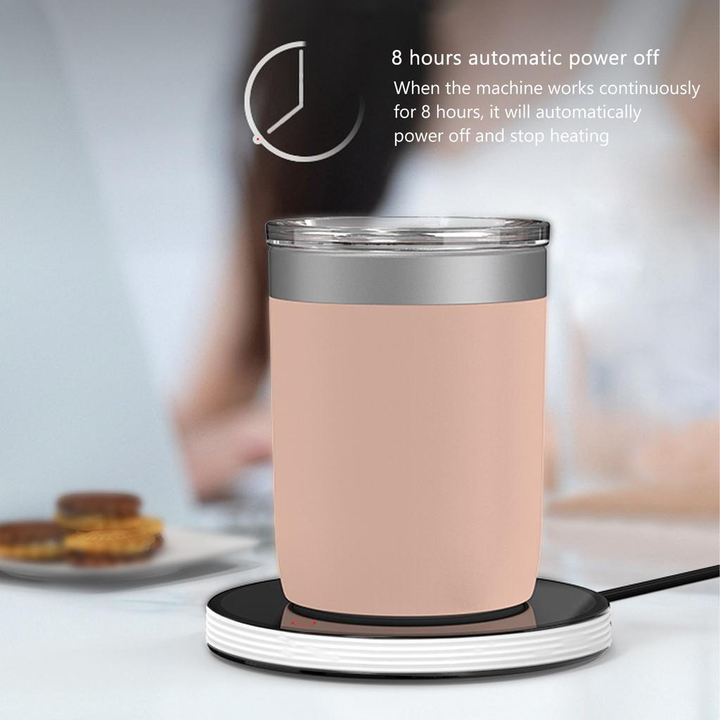 Thermal Coaster Water Cup Heating Pad for Desk Milk Tea Water Heating