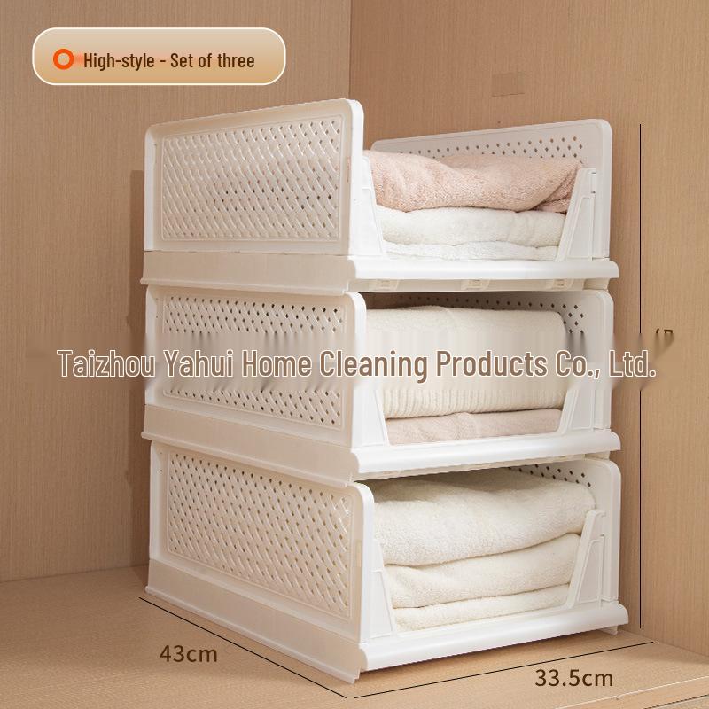 Drawer-Style Layered Wardrobe Dividers: Customizable Bedroom Storage Solution