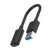 Cavo Adattatore da USB 3.0 Maschio a USB C Femmina 5Gbps per Ricarica Rapida e Trasferimento Dati Cavo di Conversione per Cuffie Digitali