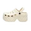 Eva Chunky Platform Sandal Shoes For Women Summertime Thick Bottom Clogs Slide Shoes Woman Closed Toe Anti-Skid Beach Garden Shoes Slide