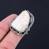 Natural Scolecite Wife Promise Statement Ring Jewelry Size 7.5 Sterling Silver