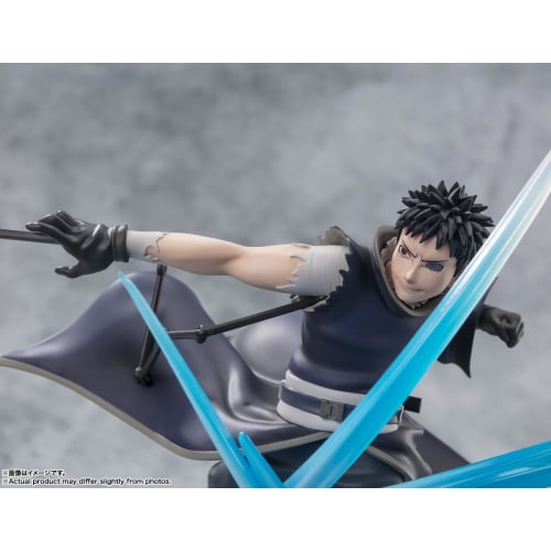 TAMASHII NATIONS Figuarts ZERO NARUTO Shippuden Super Fierce Battle: Uchiha Obito - Showdown with a Former Friend - Approximately 210mm PVC & ABS Pre-