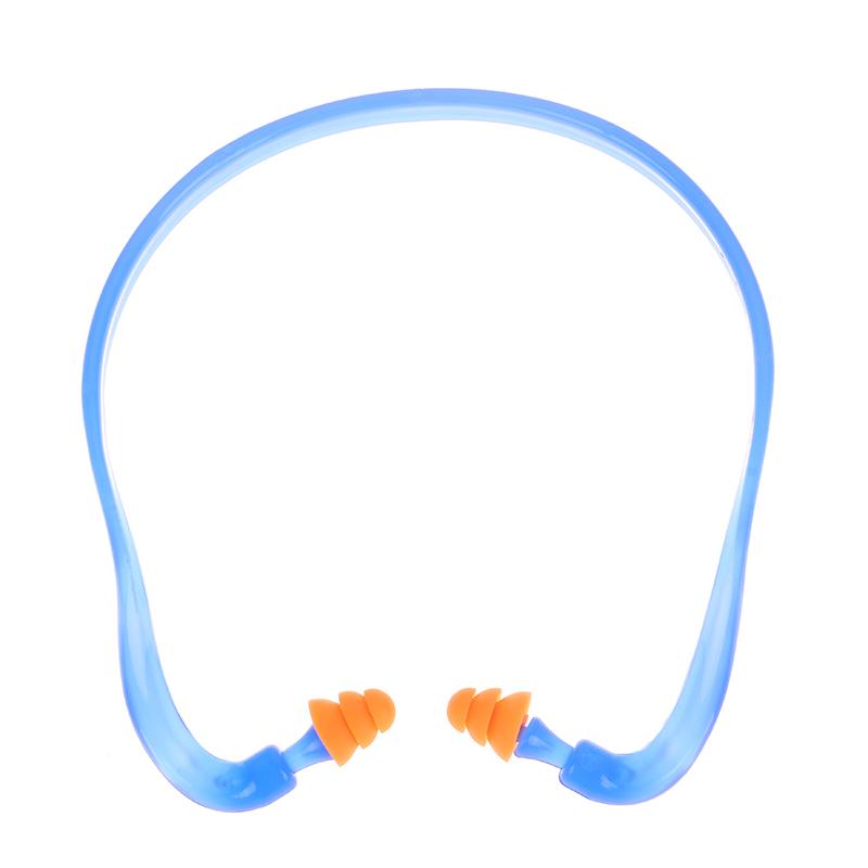 Soft Silicone Head-Mounted Earplugs Protector Anti-Noise Earmuff For Water Sports Swimming Sleeping Noise Reduction Ear Plugs