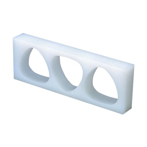 Sumibe Techno Plastics Sumitomo PE Jumbo Onigiri Mold, Osaka Style, 3 Cavities, OJ300