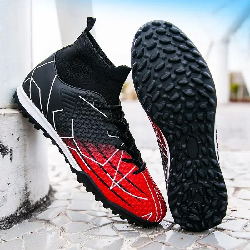 Nowe dziecięce buty piłkarskie profesjonalne buty treningowe FT/AG męskie trampki piłkarskie młodzieżowe buty sportowe na zewnątrz wygodne buty treningowe