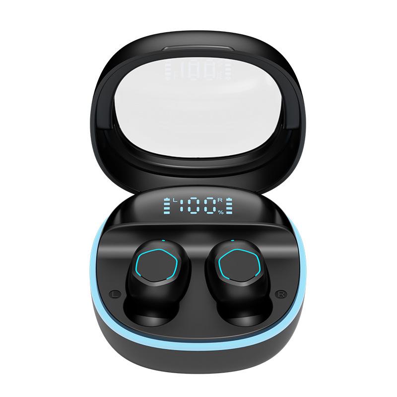M41 Wireless Bluetooth Earbuds: Noise-Cancelling, Long Battery, 5.3 Smart Display, Transparent Design