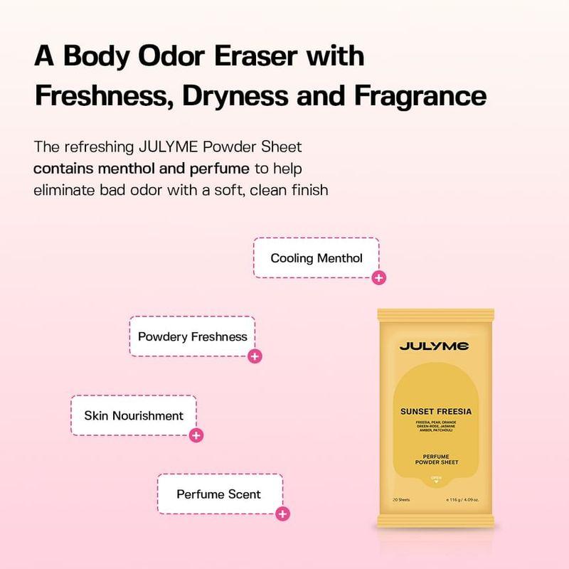 JULYME - Perfume Powder Sheet - 4 Types