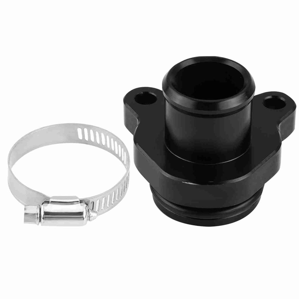 Aluminum Alloy Water Hose Fitting Replacement for 335i 11537541992 11537544638 (Black)