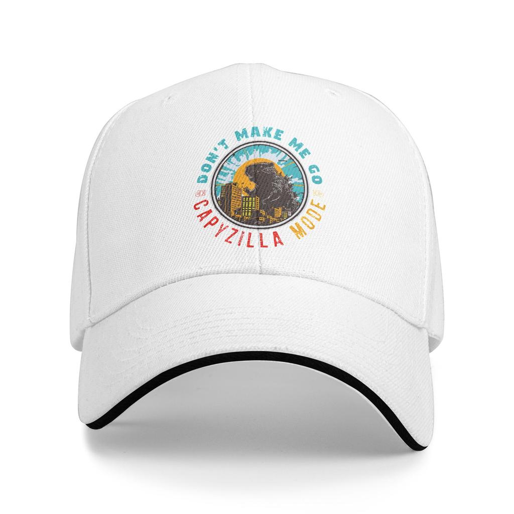 Dont Make Me Go Capyzilla Mod Casual Baseball Cap Summer  Trucker Hat Couple Women y2k Cool Baseball Caps