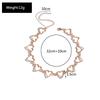 Romantic Heart Chains Chokers Necklace for Women Gold Silver Color Clavicle Chain Necklace Fashion Party Jewelry Gift