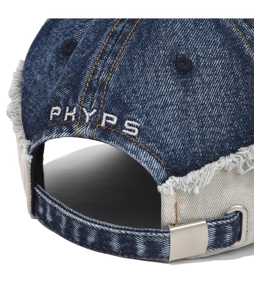 PHYPS MOTORCYCLE Vintage Cutoff Cap Dark Navy