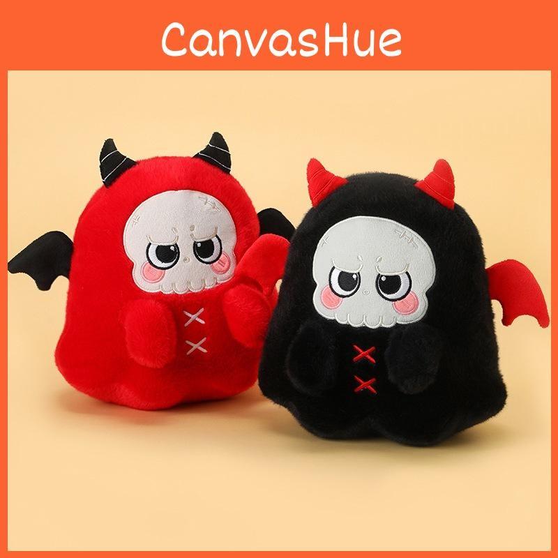 And Halloween Black Red Ghost Skull Plush Doll Pillow For Room Decoration