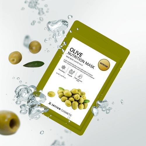 [10 Pack] Olive Nutrition Mask (Total 10 Sheets)