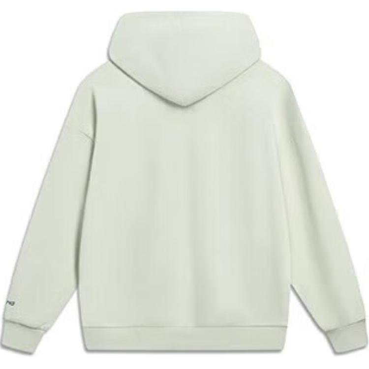 Li Ning Sweatshirt Unisex Pale Greenish White Jade AWDUC41-2