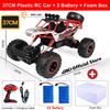 Remote Control Off Road Rc Car Radio Climbing Super Alloy Truck Buggy 4x4 Rtr Vehicle Electric Toy For Children Kid Gift